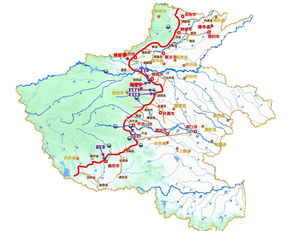 河南省南水北調供水配套工程